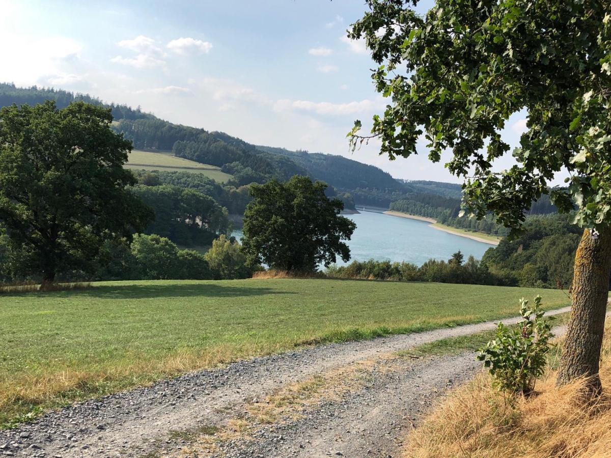 Modernisierte Ferienwohnung Im Schoenen Sauerland Meschede Bagian luar foto