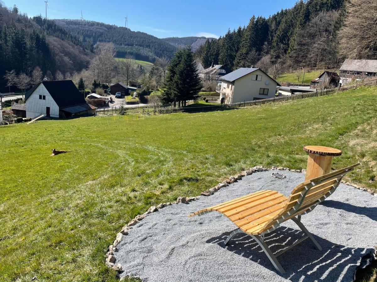 Modernisierte Ferienwohnung Im Schoenen Sauerland Meschede Bagian luar foto